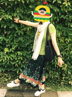 米多粒さんのコーディネート