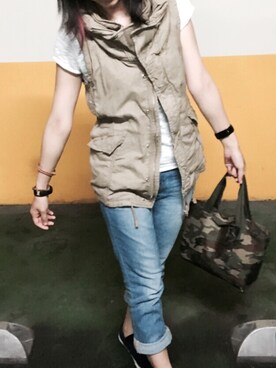 米多粒さんのコーディネート