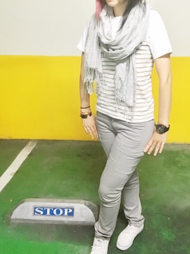 米多粒さんのコーディネート