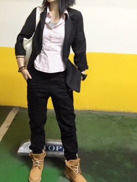 米多粒さんのコーディネート