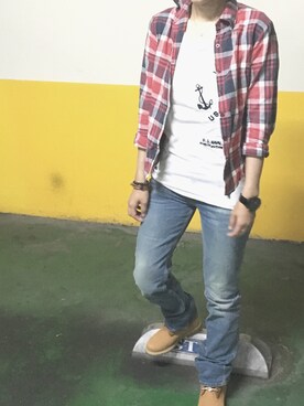 米多粒さんのコーディネート