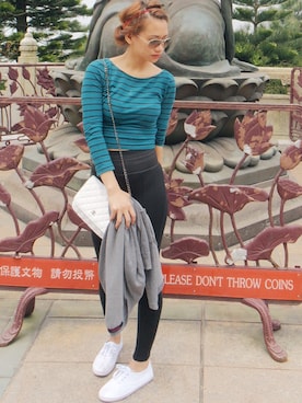 「cotton on」｜「アイテム（バッグ）」を使った、anneさん（レディース・156cm）の春コーディネート