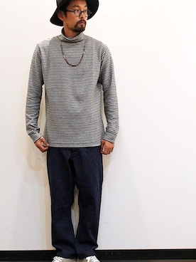 「NL（ニール）のアイテム」を使った、nakajiさん（メンズ・168cm）の秋コーディネート