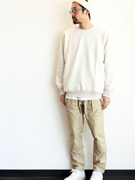 「INFIELDER DESIGN（インフィールダーデザイン）のアイテム（ニットキャップ/ビーニー）」を使った、nakajiさん（メンズ・168cm）の秋コーディネート