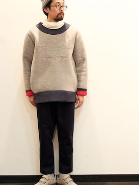 「INFIELDER DESIGN（インフィールダーデザイン）のアイテム（ニットキャップ/ビーニー）」を使った、nakajiさん（メンズ・168cm）の秋コーディネート