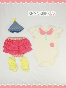 「子供服」｜BRANSHESさん（キッズ・110cm）の春コーディネート