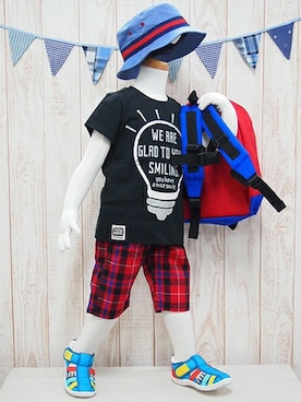 「子供服」｜BRANSHESさん（キッズ・110cm）の春コーディネート