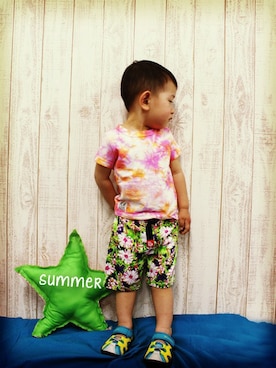 「子供服」｜BRANSHESさん（キッズ・110cm）の春コーディネート