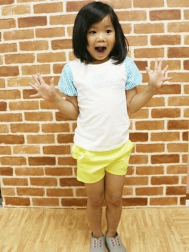 「子供服」｜BRANSHESさん（キッズ・110cm）の夏コーディネート
