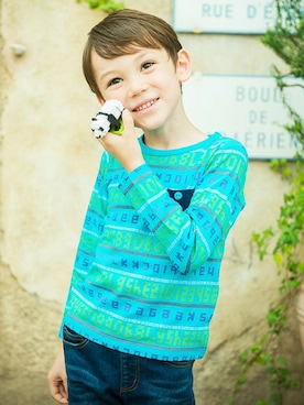 「skeegee（スキージー）のアイテム」を使った、BRANSHESさん（キッズ・110cm）の秋コーディネート