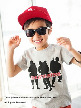 「skeegee（スキージー）のアイテム」を使った、BRANSHESさん（キッズ・111cm）の春コーディネート