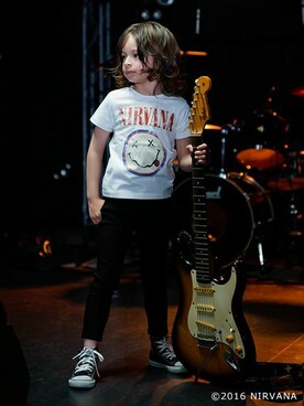 「skeegee（スキージー）のアイテム」を使った、BRANSHESさん（キッズ・115cm）の春コーディネート