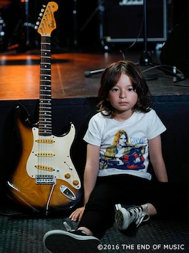 「skeegee（スキージー）のアイテム」を使った、BRANSHESさん（キッズ・115cm）の春コーディネート