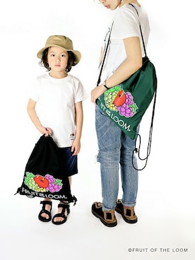 「RADCHAP（ラッドチャップ）のアイテム（帽子）」を使った、BRANSHESさん（キッズ・111cm）の春コーディネート
