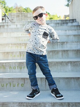 BRANSHESさん（キッズ・110cm）の夏コーディネート