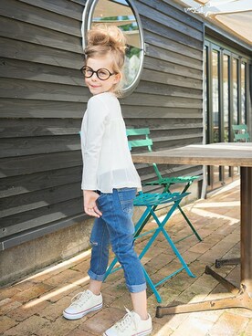 BRANSHESさん（キッズ・114cm）の夏コーディネート