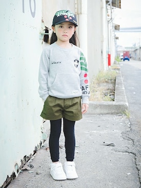 「kids」｜BRANSHESさん（キッズ・107cm）の秋コーディネート