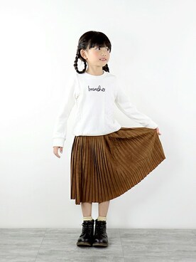 BRANSHESさん（キッズ・111cm）の秋コーディネート