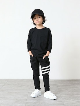 BRANSHESさん（キッズ・110cm）の冬コーディネート