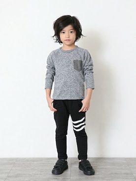 BRANSHESさん（キッズ・110cm）の冬コーディネート