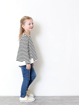 BRANSHESさん（キッズ・108cm）の冬コーディネート