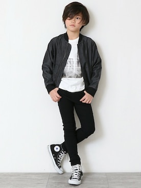 「アイテム（ジャケット/アウター）」を使った、BRANSHESさん（キッズ・137cm）の冬コーディネート