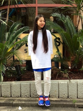 岡本彩さんのコーディネート