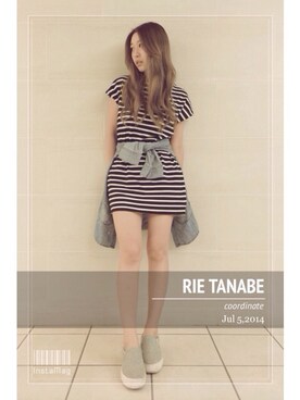 Rieさん（レディース・160cm）の夏コーディネート