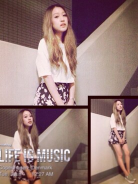 Rieさん（レディース・160cm）の夏コーディネート