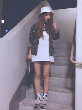 「STYLENANDA」｜Rieさん（レディース・160cm）の春コーディネート