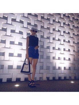 Rieさん（レディース・160cm）の夏コーディネート