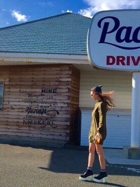 「murua」｜Rieさん（レディース・160cm）の秋コーディネート