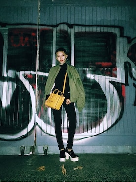 Rieさん（レディース・160cm）の冬コーディネート