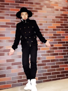 「override 」｜橋本 侑哉さん（メンズ・173cm）の冬コーディネート