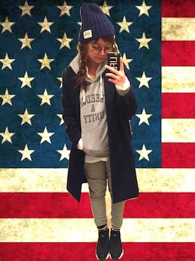 N A O M Iさん（レディース・161cm）の冬コーディネート