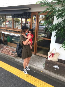 「WOWSTYLE（WOWSTYLE）のアイテム」を使った、N A O M Iさん（レディース・161cm）の秋コーディネート