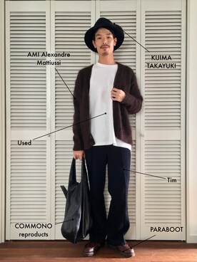 「その他のアイテム（その他、その他）」を使った、uーとさん（メンズ・175cm）の秋コーディネート