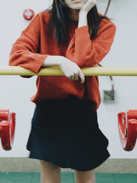 「orange」｜R.さん（レディース・164cm）の秋コーディネート