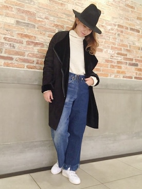 「スタンスミス」｜JOURNAL STANDARD Lady's 二子玉川店　スタッフさん（レディース・160cm）の秋コーディネート