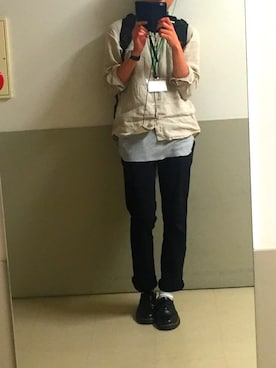無印店員Aさんのコーディネート