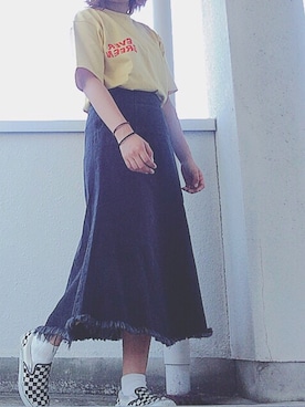 「relume」｜チサトさん（レディース・158cm）の夏コーディネート