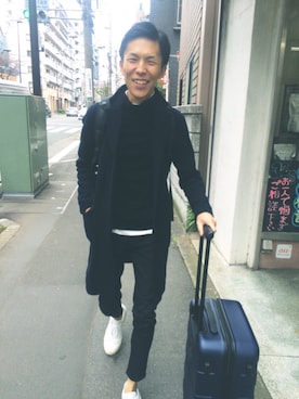 「COMMON PROJECTS（コモンプロジェクト）のアイテム（シューズ）」を使った、✴︎☺︎täkeshi ☺︎✴︎さん（メンズ・168cm）の秋コーディネート