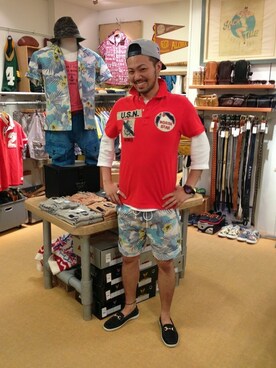 RYO-TAさん(メンズ・177cm)の夏コーディネート