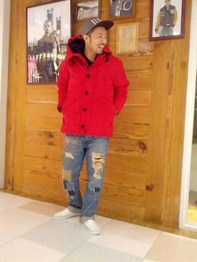 RYO-TAさん（メンズ・177cm）の秋コーディネート