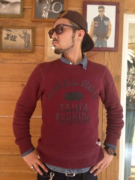 RYO-TAさん（メンズ・177cm）の冬コーディネート