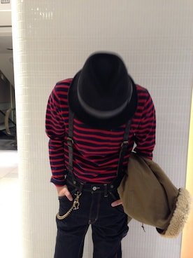 RYO-TAさん（メンズ・177cm）の冬コーディネート