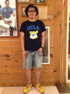 RYO-TAさん（メンズ・177cm）の夏コーディネート