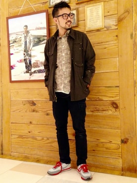 RYO-TAさん（メンズ・177cm）の冬コーディネート