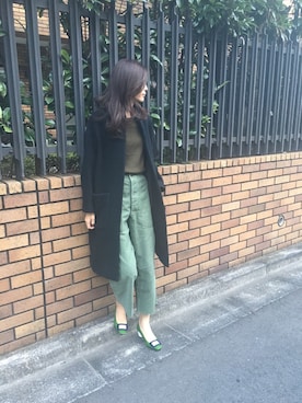 BEAUTY&YOUTH オフィススタッフ 01さん（レディース・164cm）の冬コーディネート