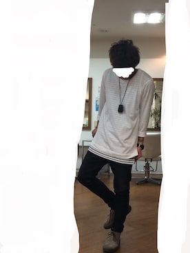 azukiさん（メンズ・166cm）の秋コーディネート